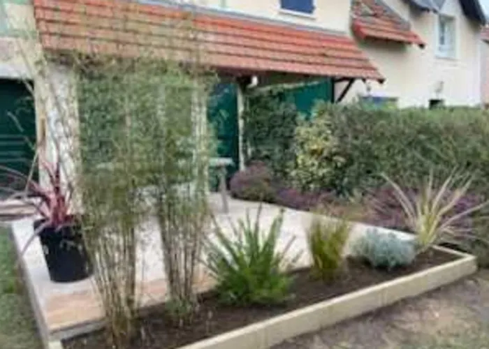 House With Garden Near The *